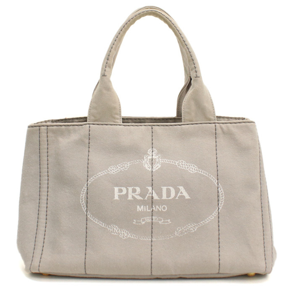 PRADA Prada 2-way tote bag Canapa for women, gray